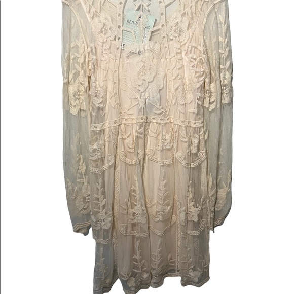 Fashion in Earth CROCHET LACE DRESS (FL) - Picture 8 of 12